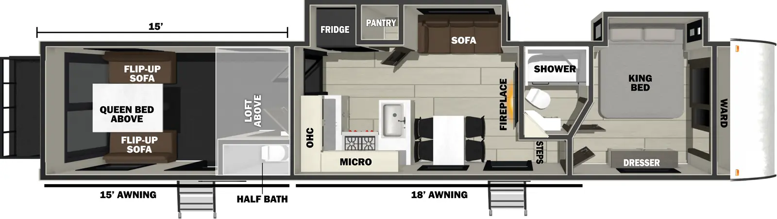 Vengeance Rogue Armored 4015 Floorplan